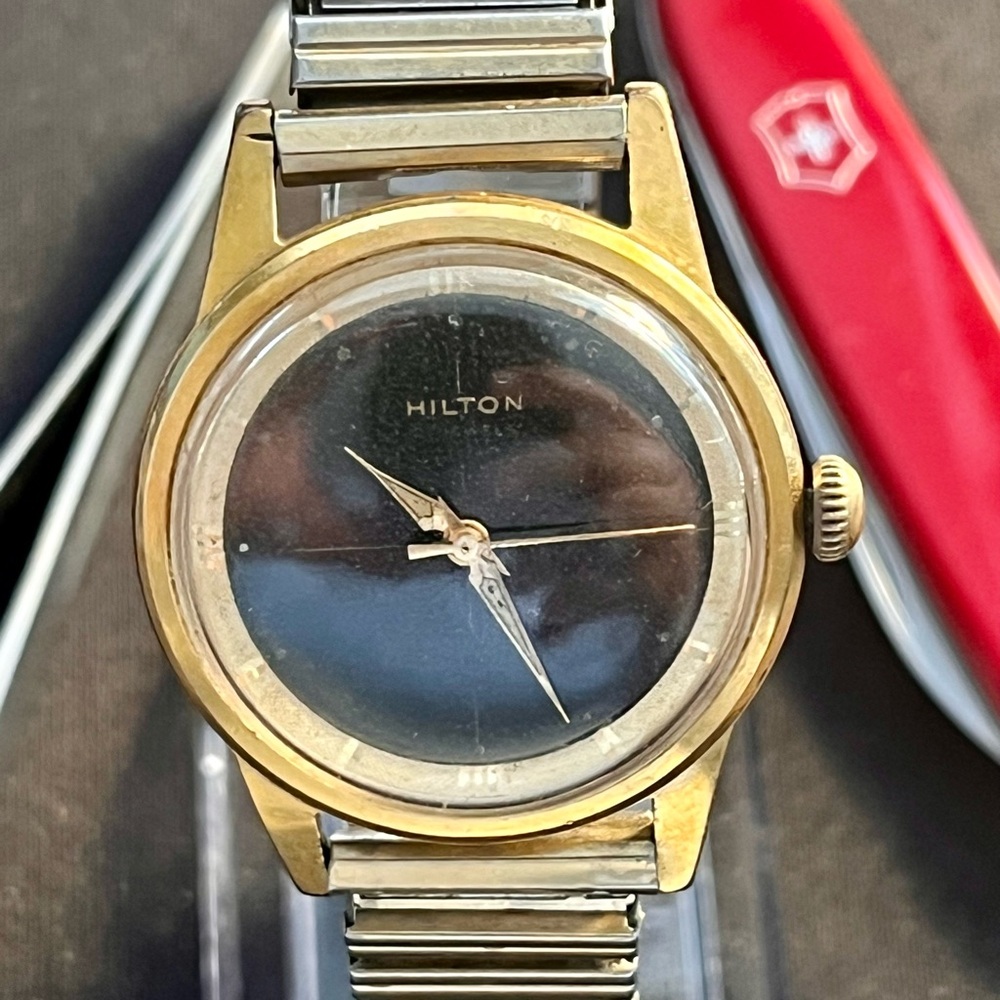 Hilton Gold and Black Watch